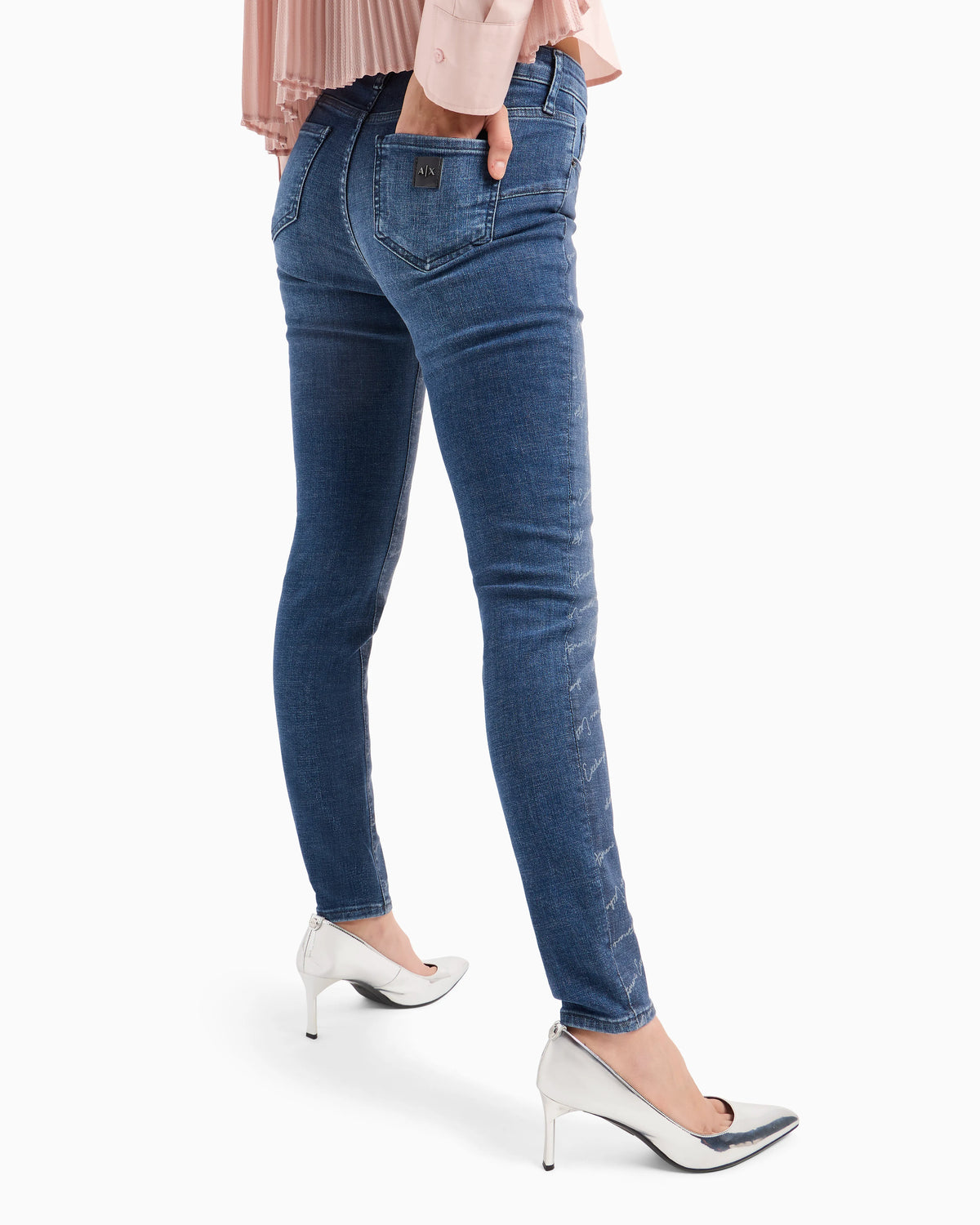 J69 super skinny lift up jeans in indigo denim