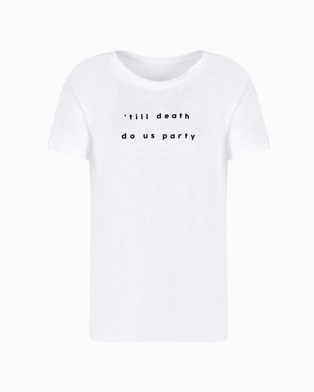 Party boyfriend fit T-shirt in ASV organic jersey