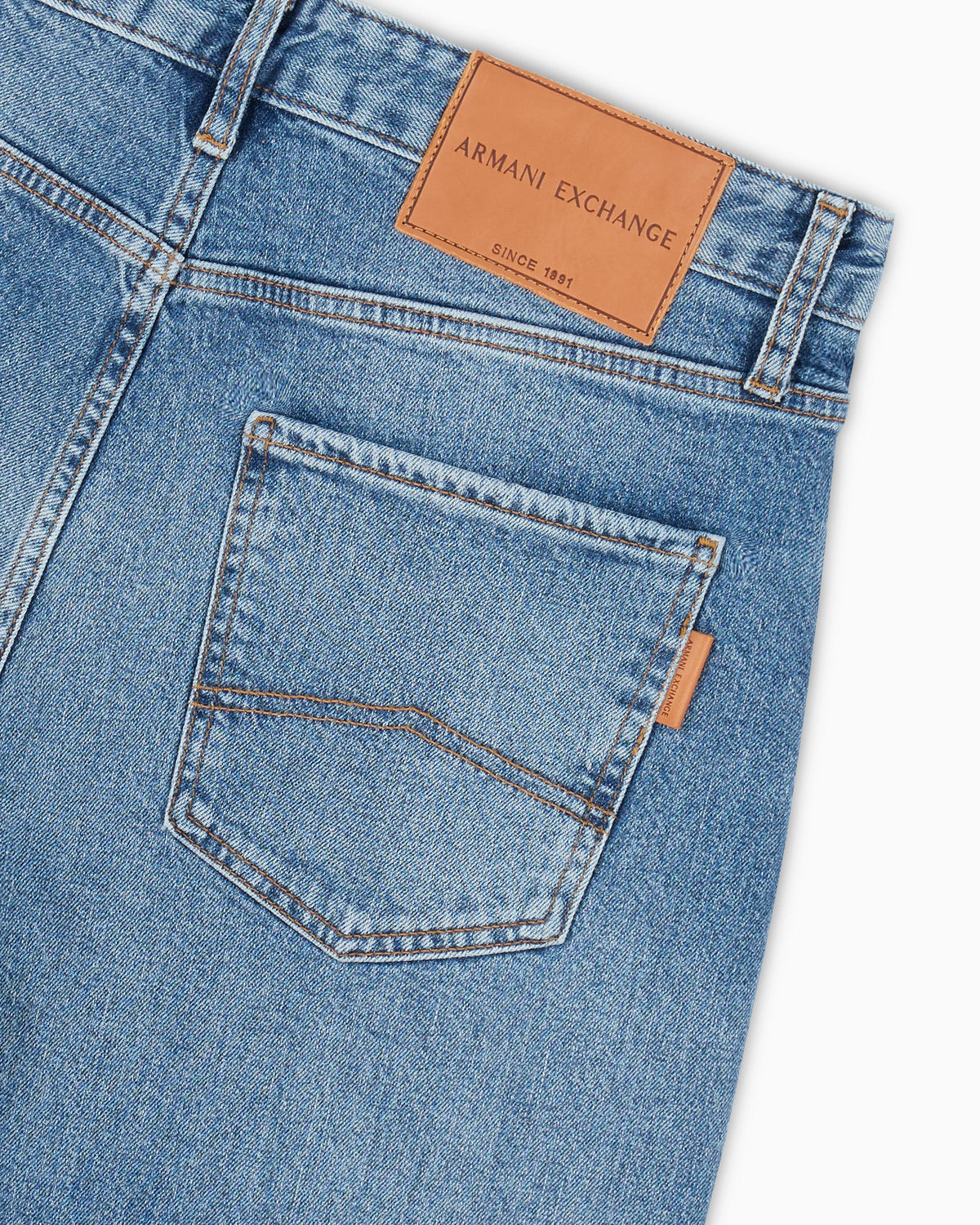 J13 slim fit jeans in indigo denim