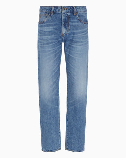 J13 slim fit jeans in indigo denim