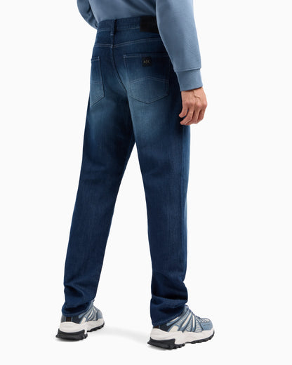 J13 slim fit jeans in indigo denim