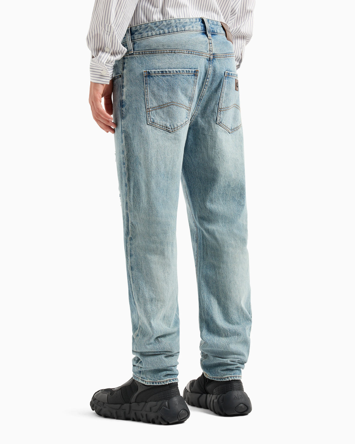 J13 slim fit jeans in indigo denim