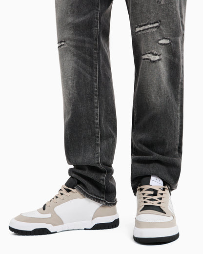 J13 slim fit jeans in indigo denim