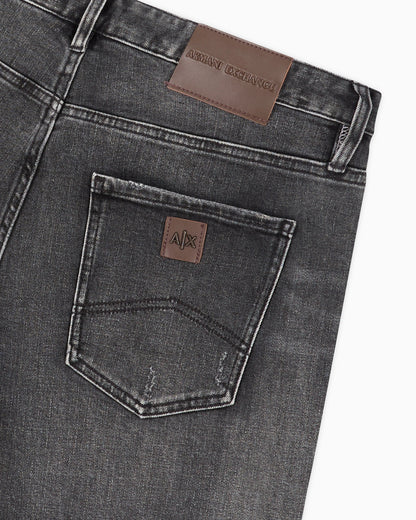 J13 slim fit jeans in indigo denim