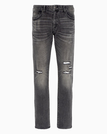 J13 slim fit jeans in indigo denim