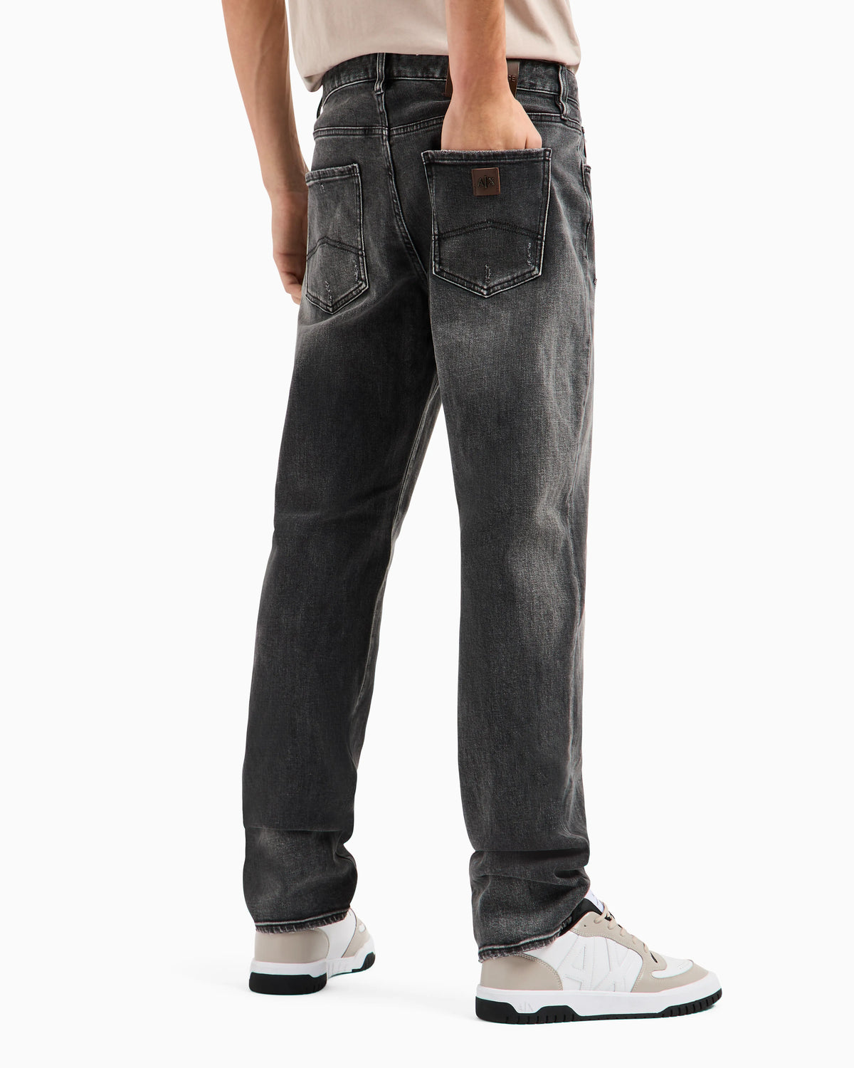 J13 slim fit jeans in indigo denim