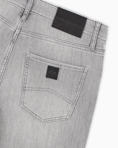 J13 slim fit jeans in indigo denim