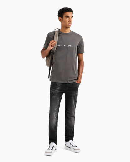 J14 skinny fit jeans in washed denim