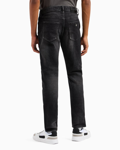 J14 skinny fit jeans in washed denim