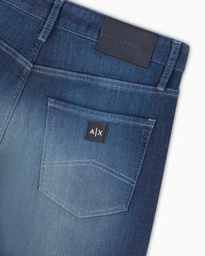 J14 skinny fit jeans in dark indigo denim
