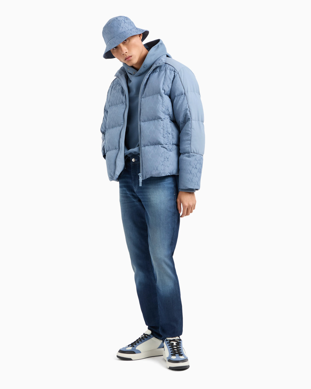 J14 skinny fit jeans in dark indigo denim