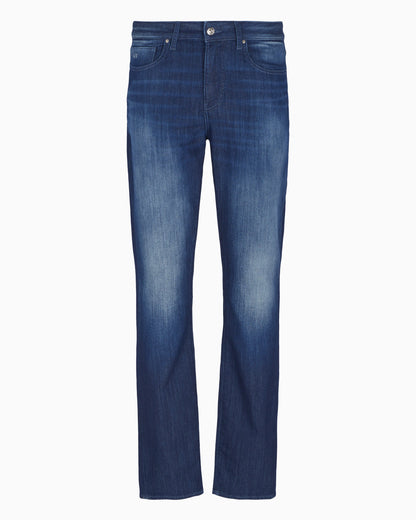 J14 skinny fit jeans in dark indigo denim