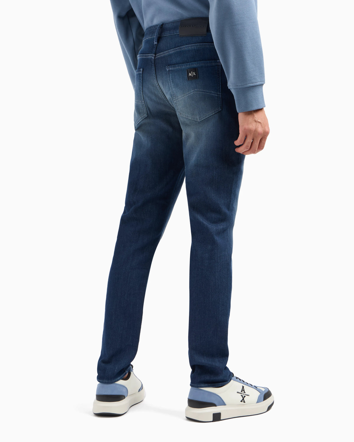 J14 skinny fit jeans in dark indigo denim