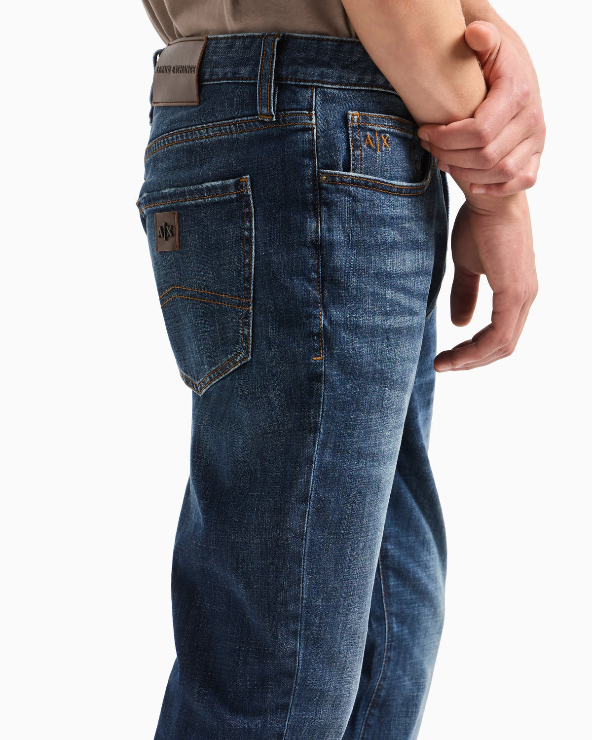 J14 skinny fit jeans in dark indigo denim