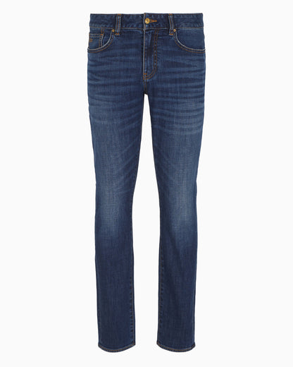 J14 skinny fit jeans in dark indigo denim