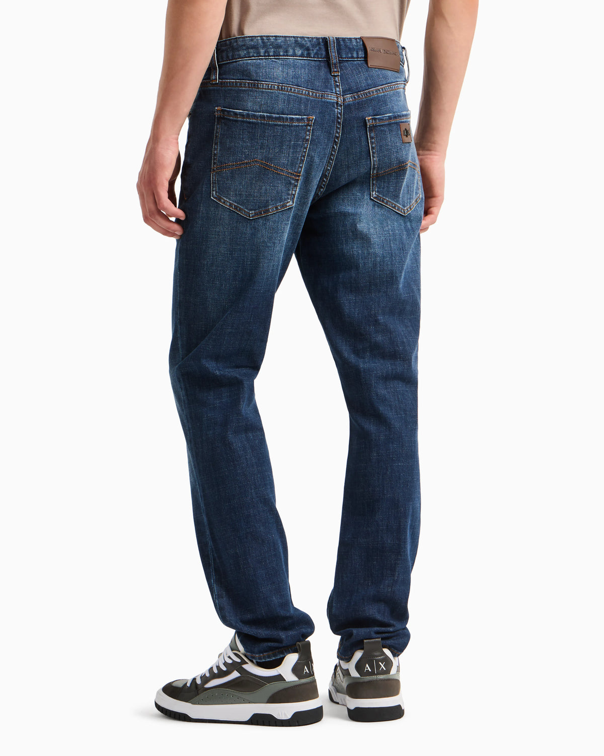 J14 skinny fit jeans in dark indigo denim
