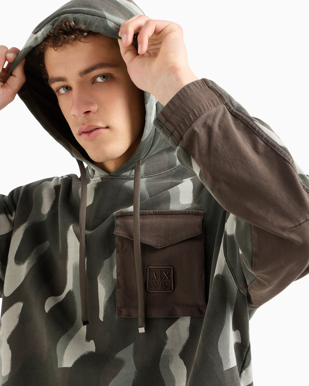 Cotton Camouflage Hoodie