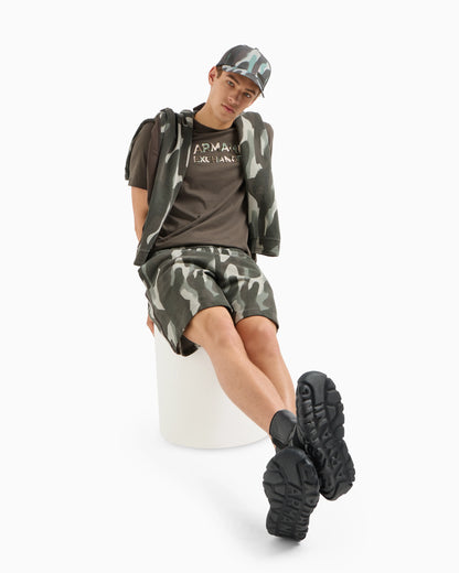 Cotton Camouflage Hoodie