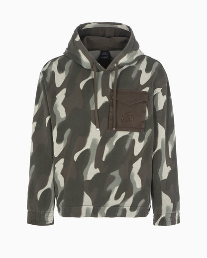 Cotton Camouflage Hoodie