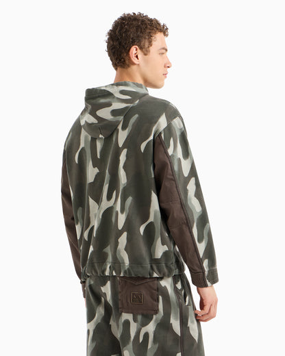 Cotton Camouflage Hoodie