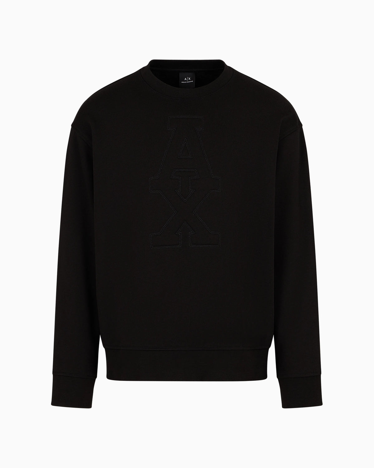 French Terry Embossed Logo Sweatshirt