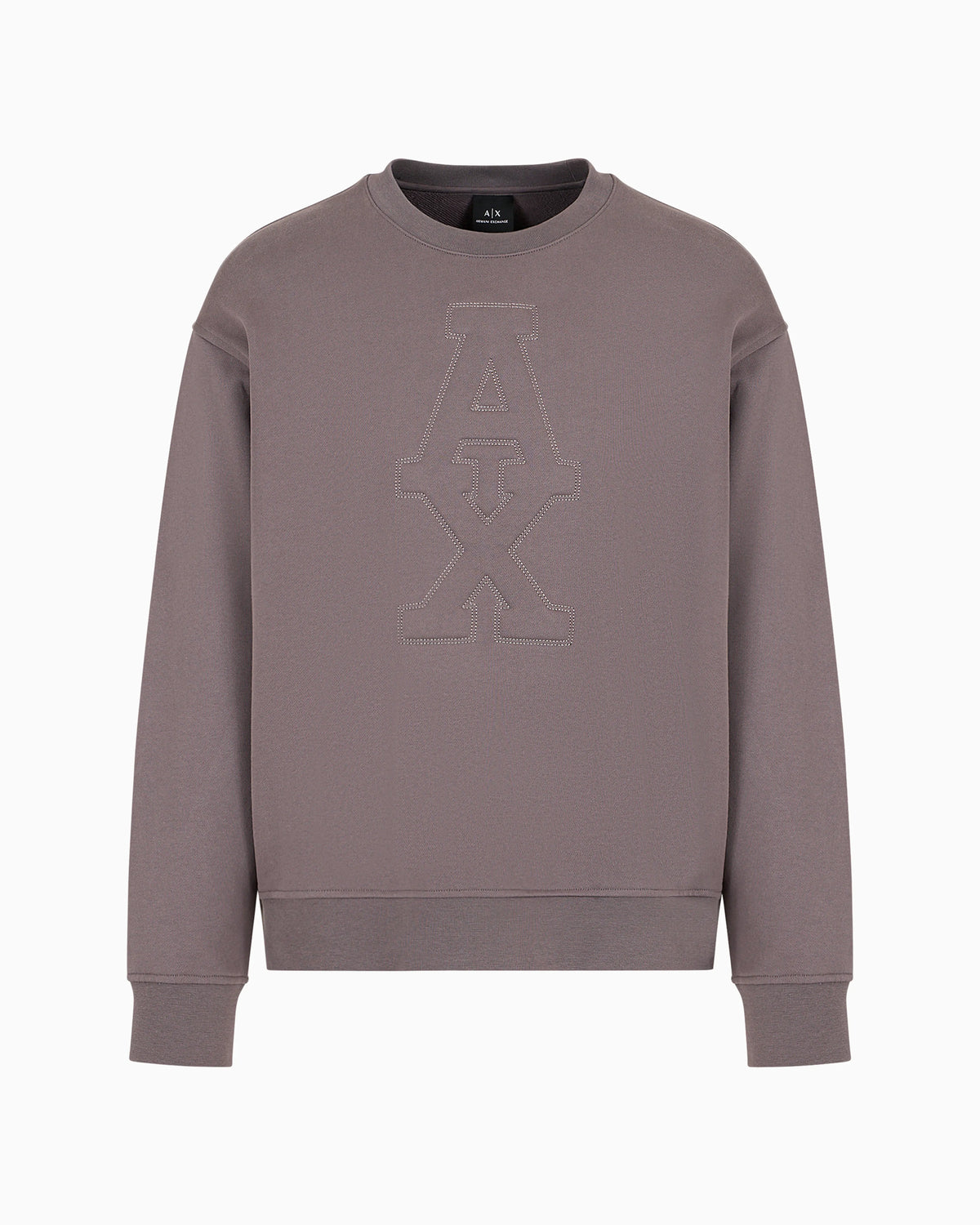 French Terry Embossed Logo Sweatshirt