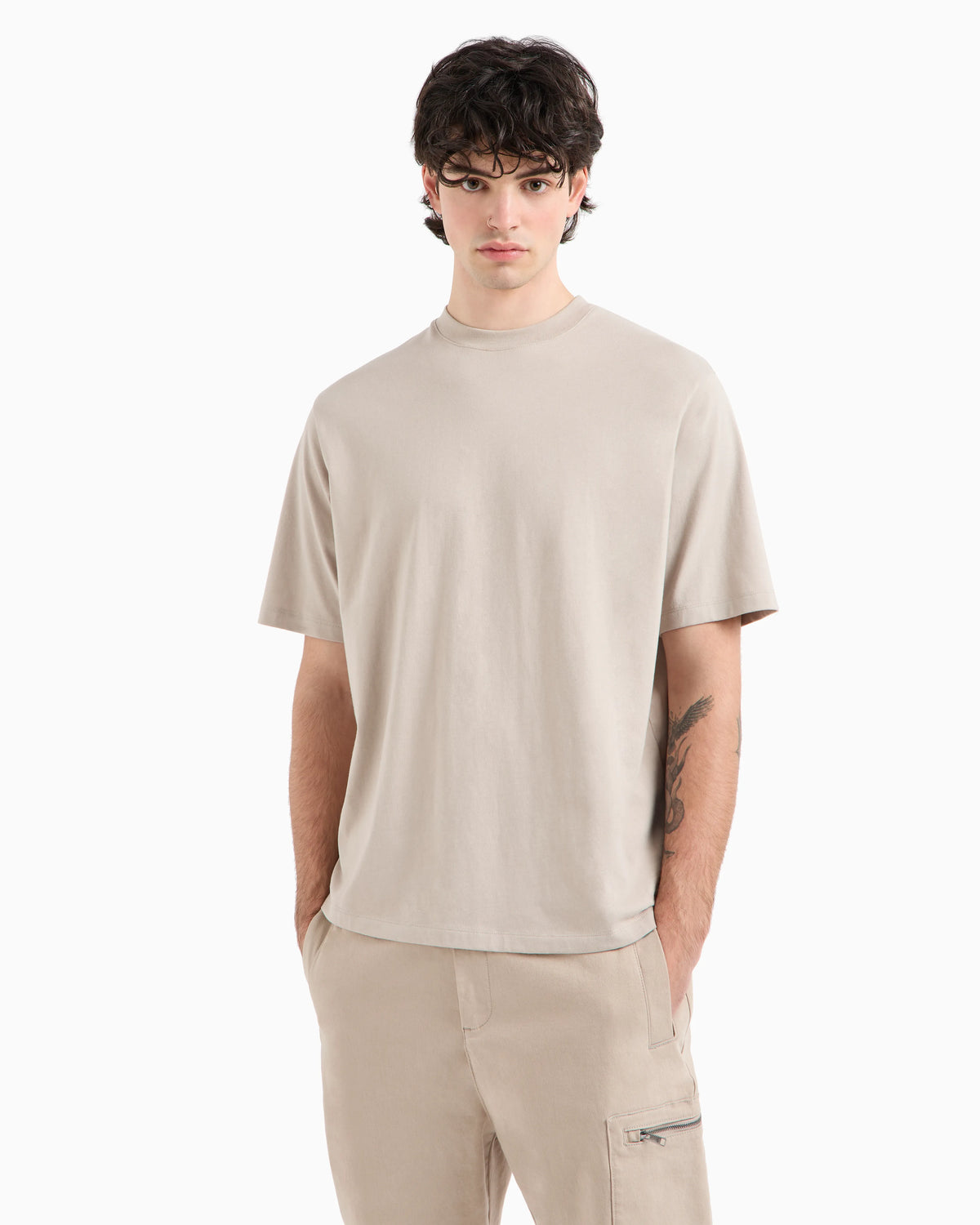 ASV Cotton Loose Fit Back Print T-Shirt