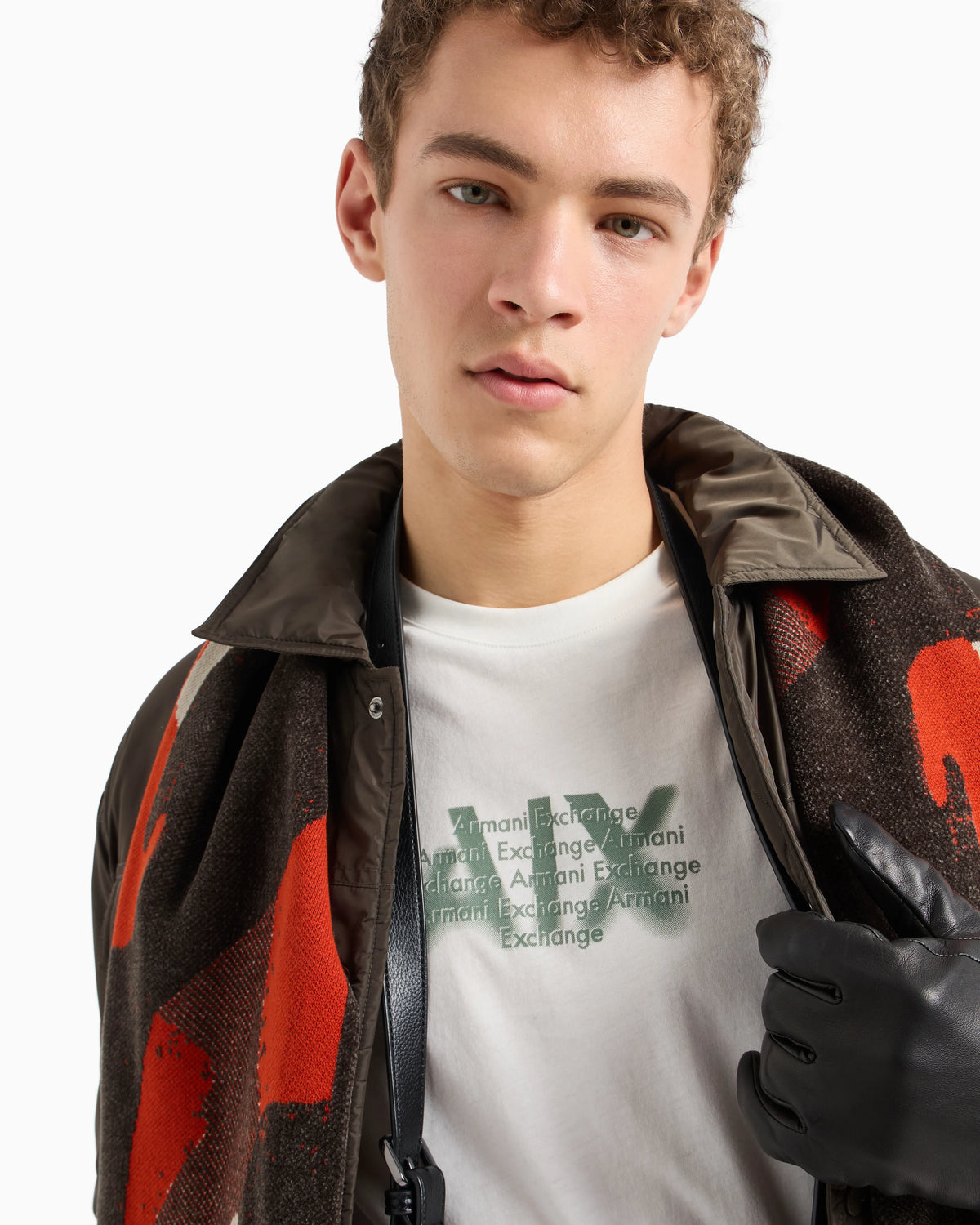 Regular fit T-shirt with urban military logo in ASV cotton