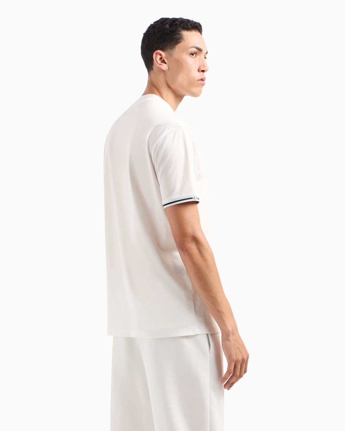 Regular fit T-shirt with contrasting profiles in ASV cotton