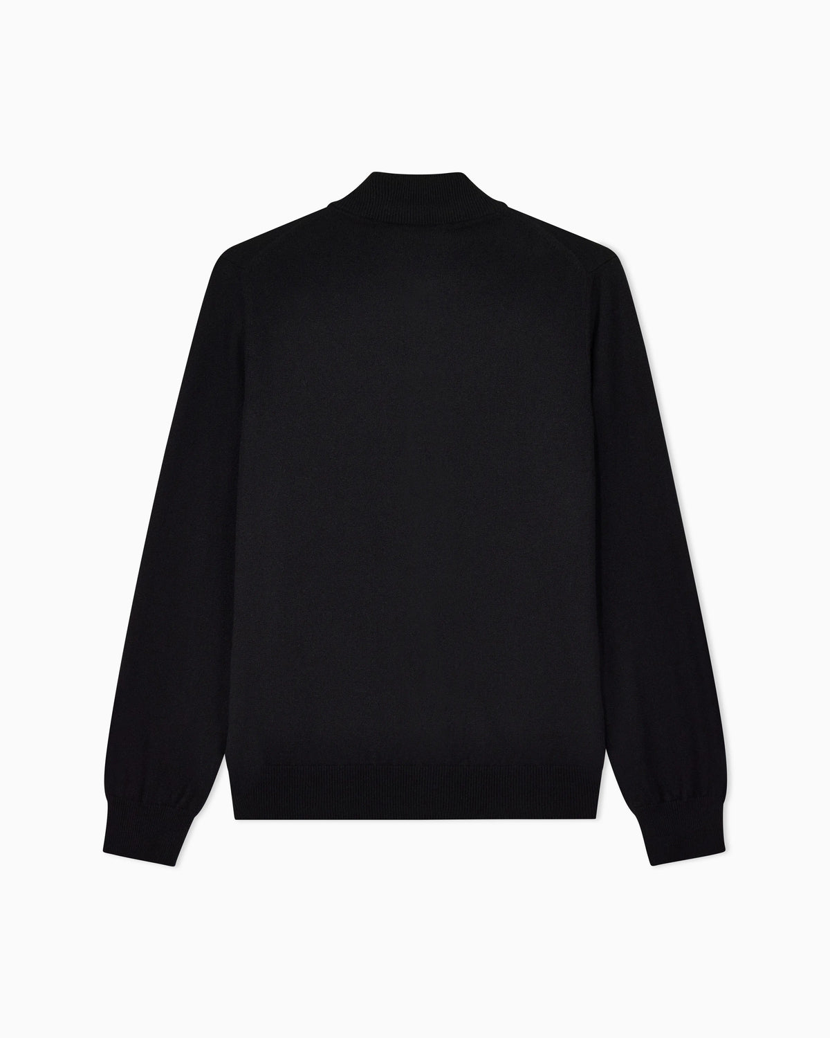 Zipped cardigan in cashmere