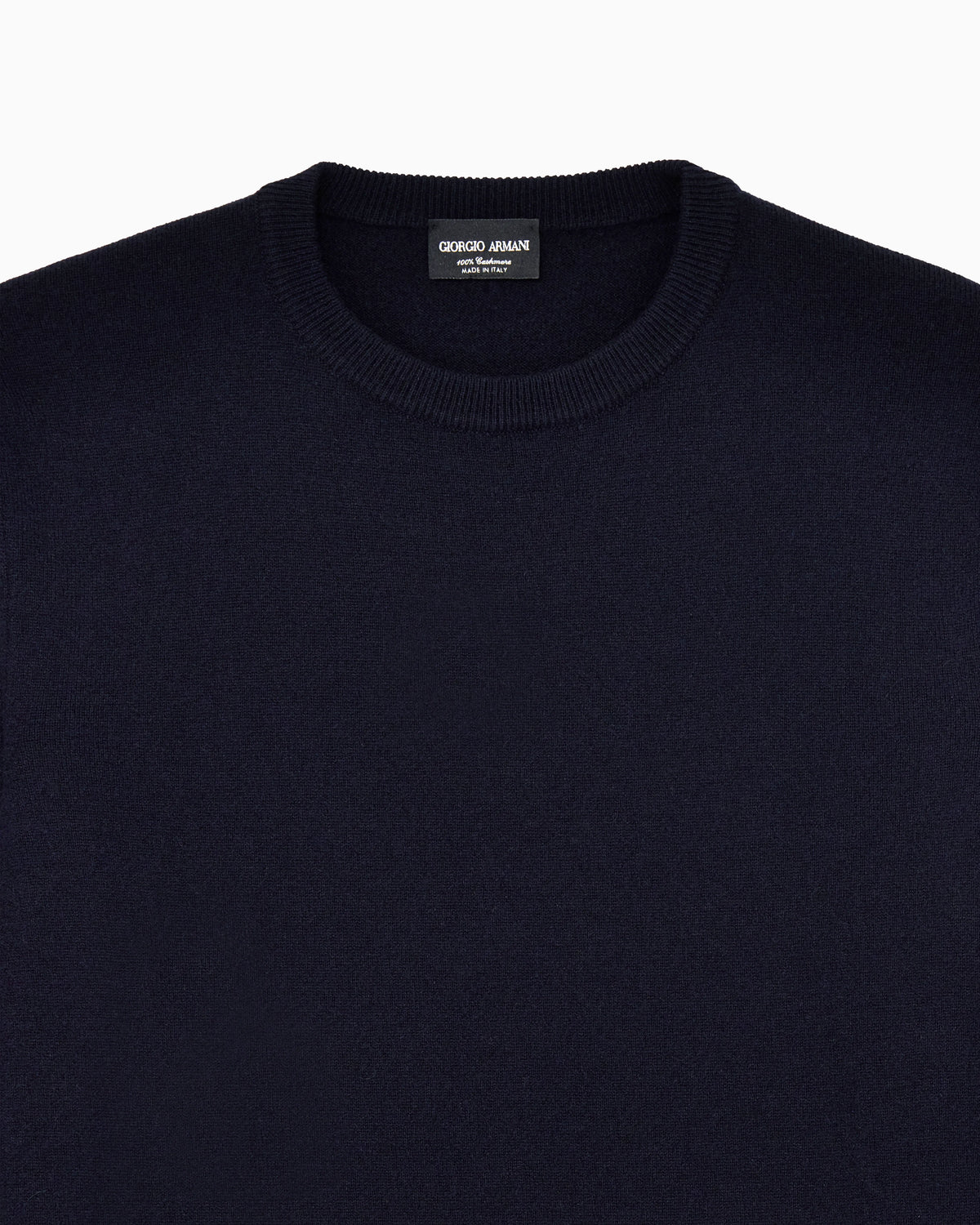 Cashmere crew-neck jumper