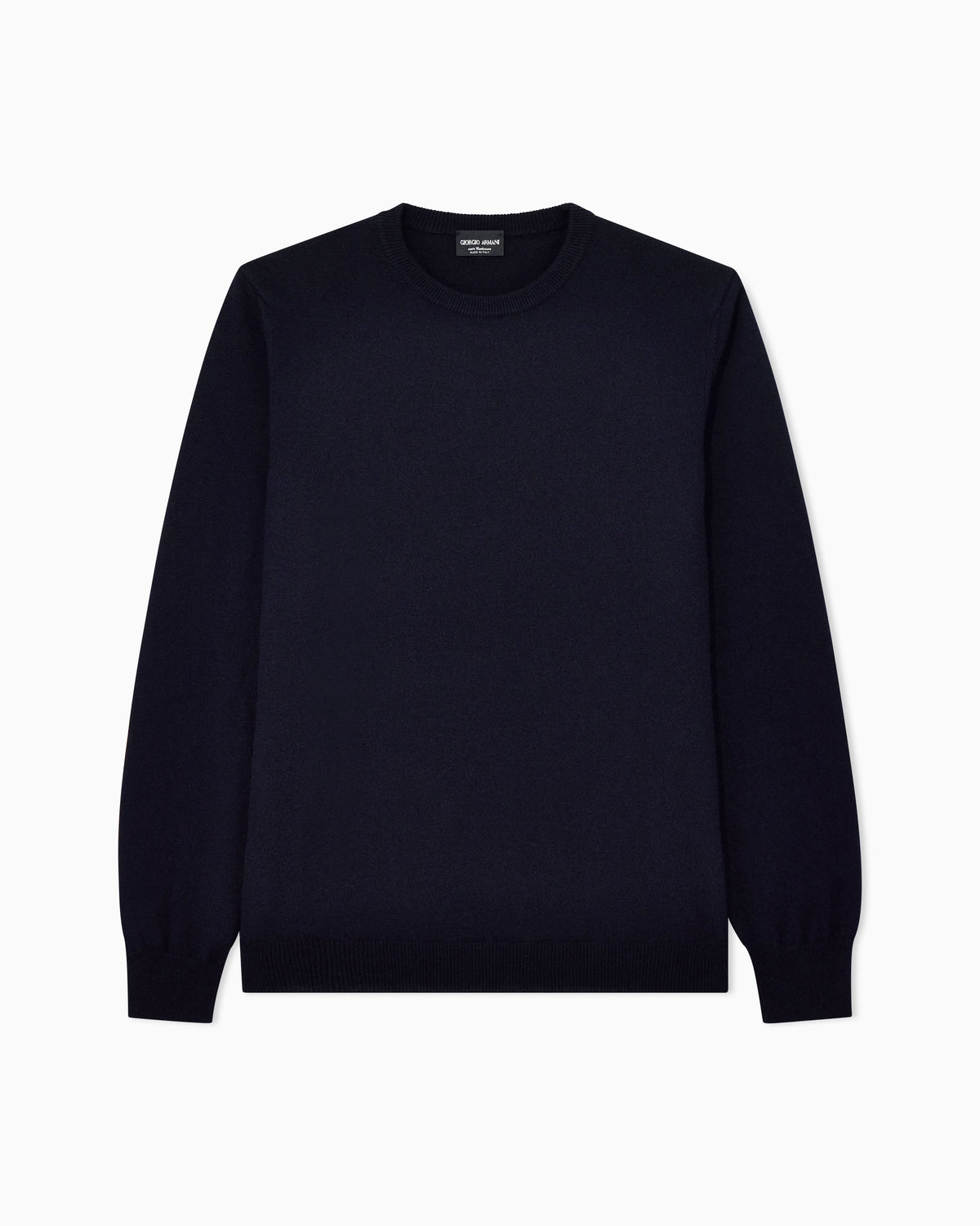 Cashmere crew-neck jumper