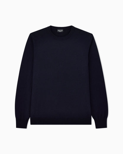 Cashmere crew-neck jumper