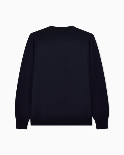 Cashmere crew-neck jumper