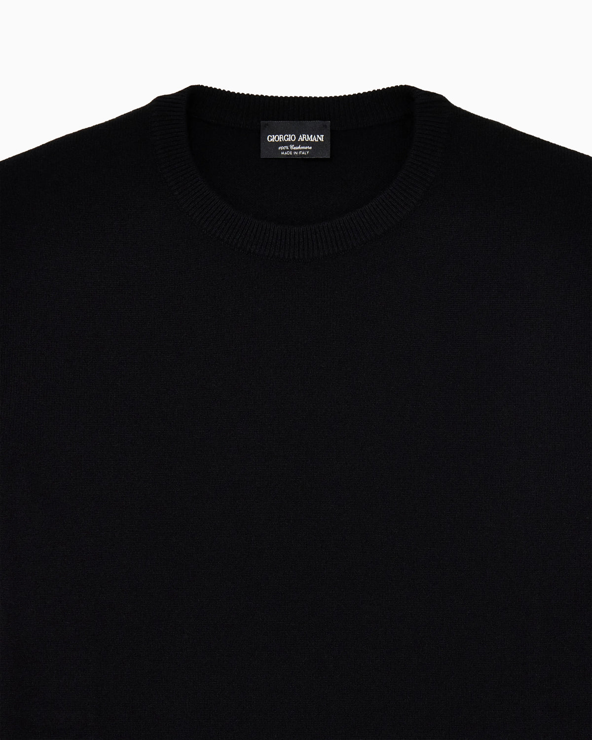 Cashmere crew-neck jumper
