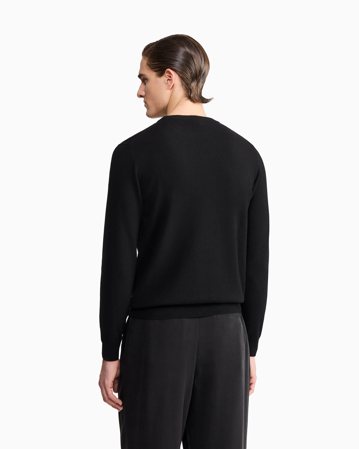Cashmere crew-neck jumper
