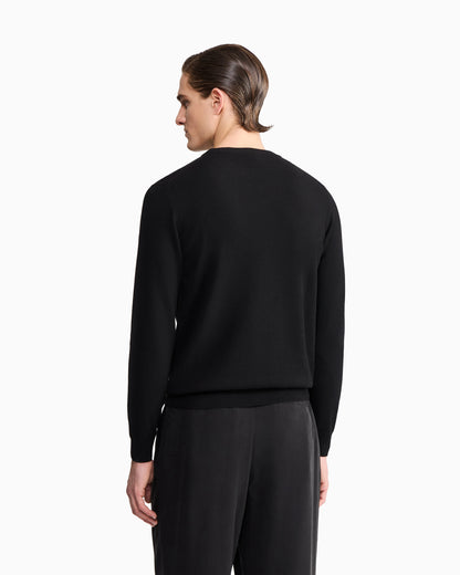 Cashmere crew-neck jumper