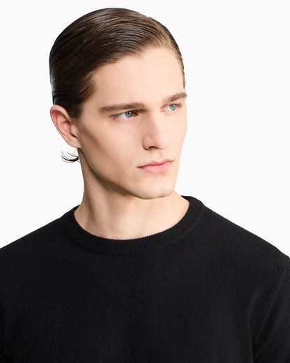 Cashmere crew-neck jumper