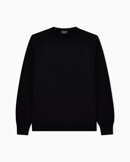 Cashmere crew-neck jumper