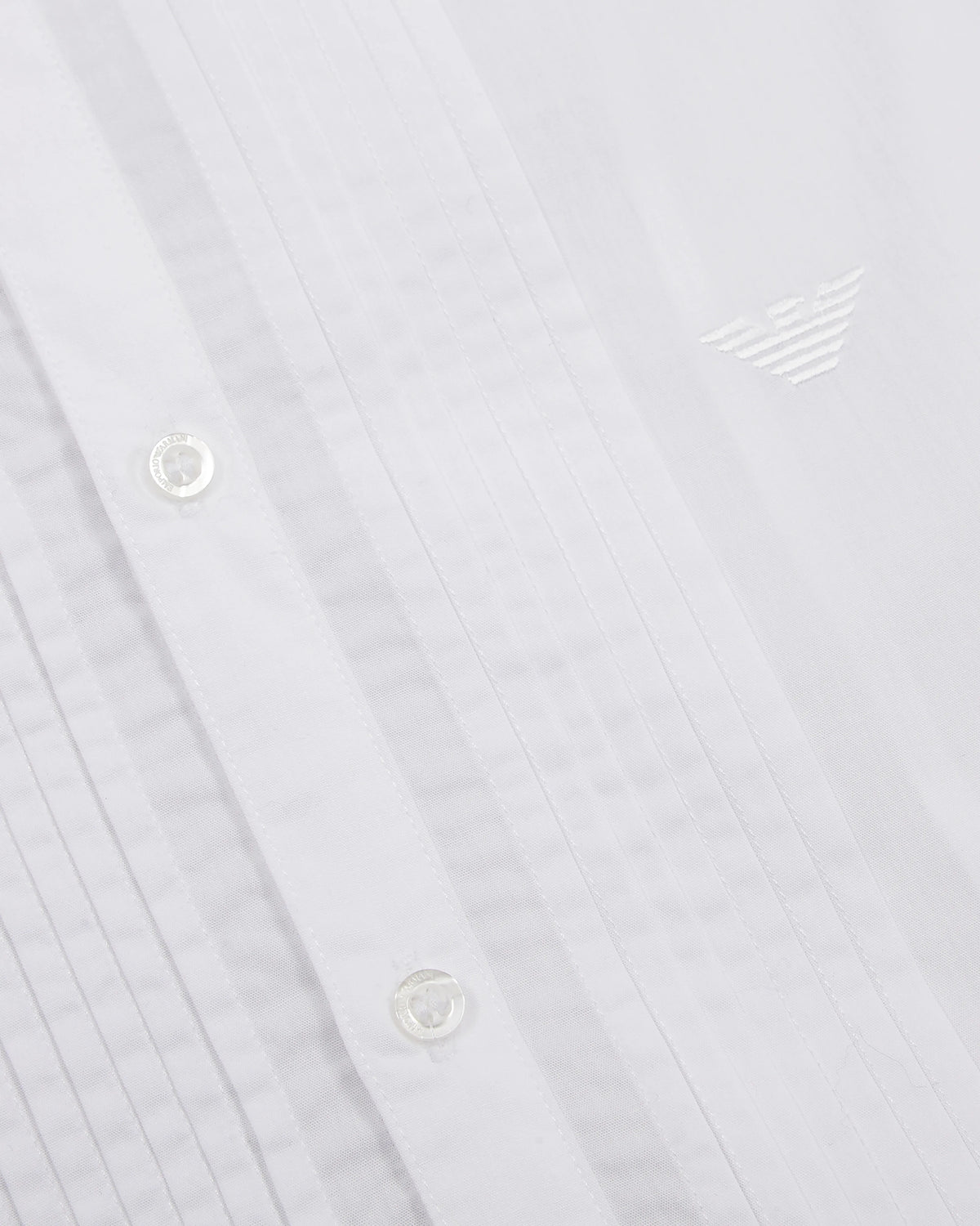 Poplin shirt with eagle embroidery