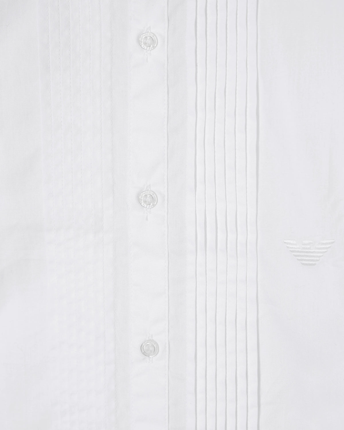 Poplin shirt with eagle embroidery