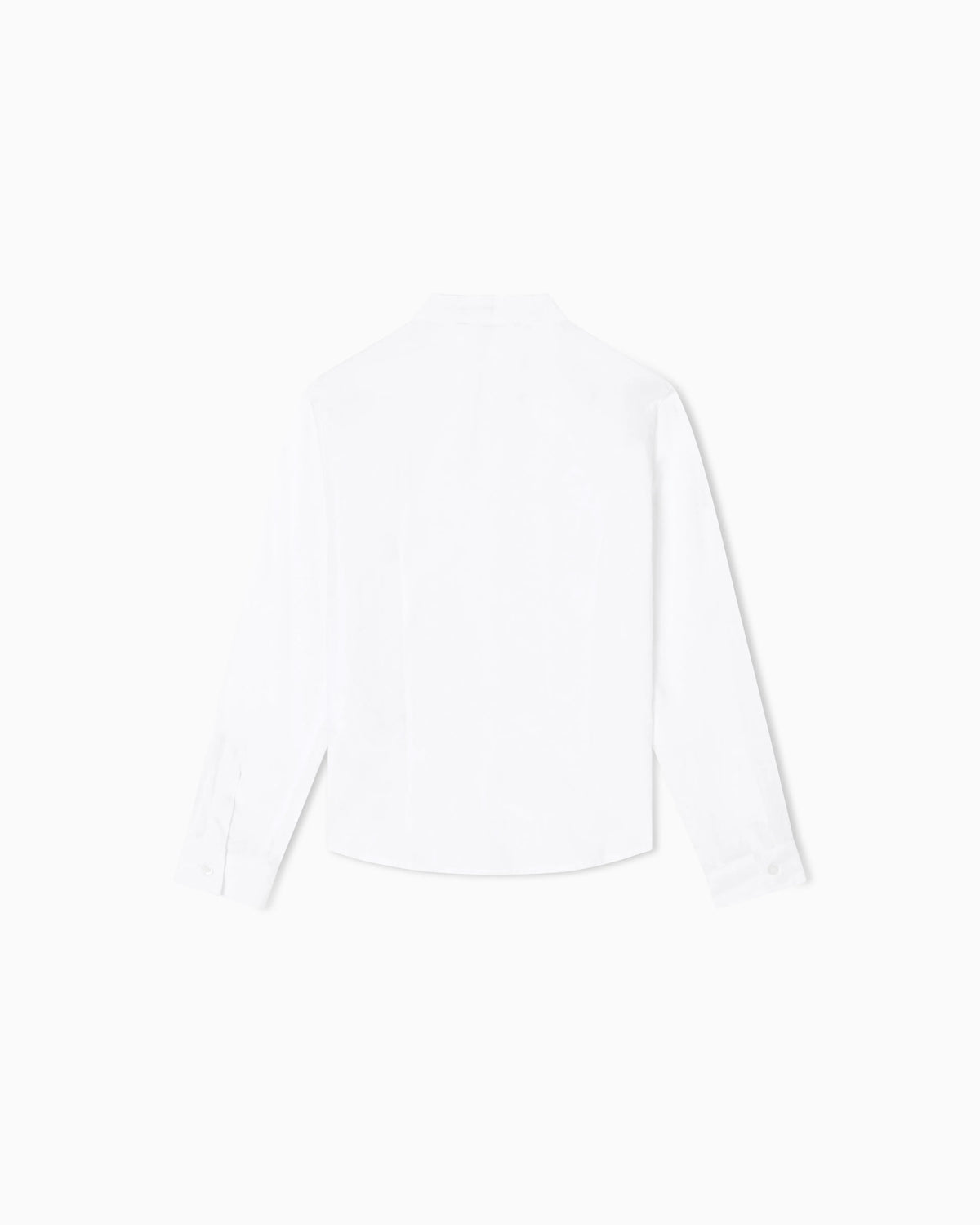 Poplin shirt with eagle embroidery