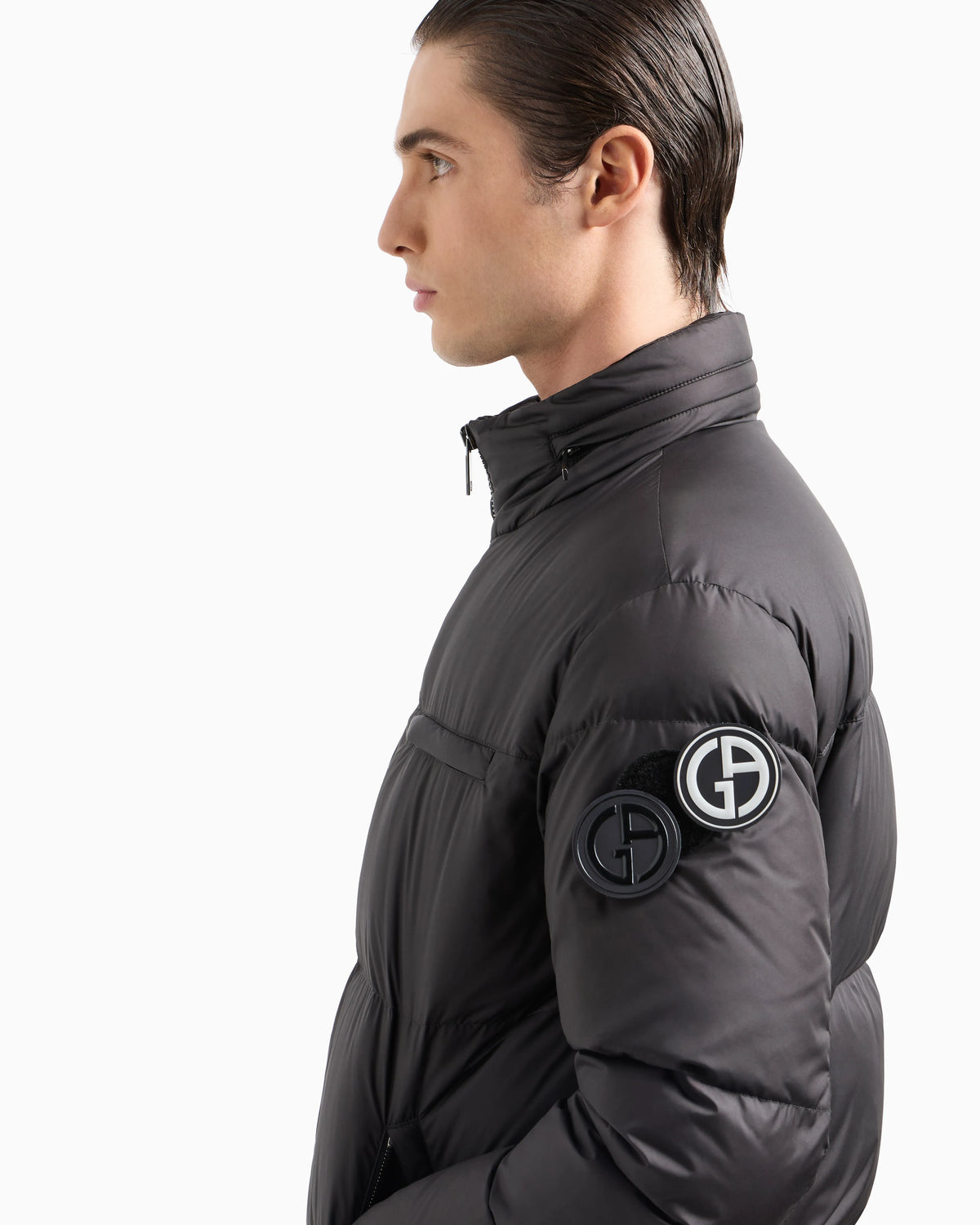 Bomber jacket with goose-down padding ASV