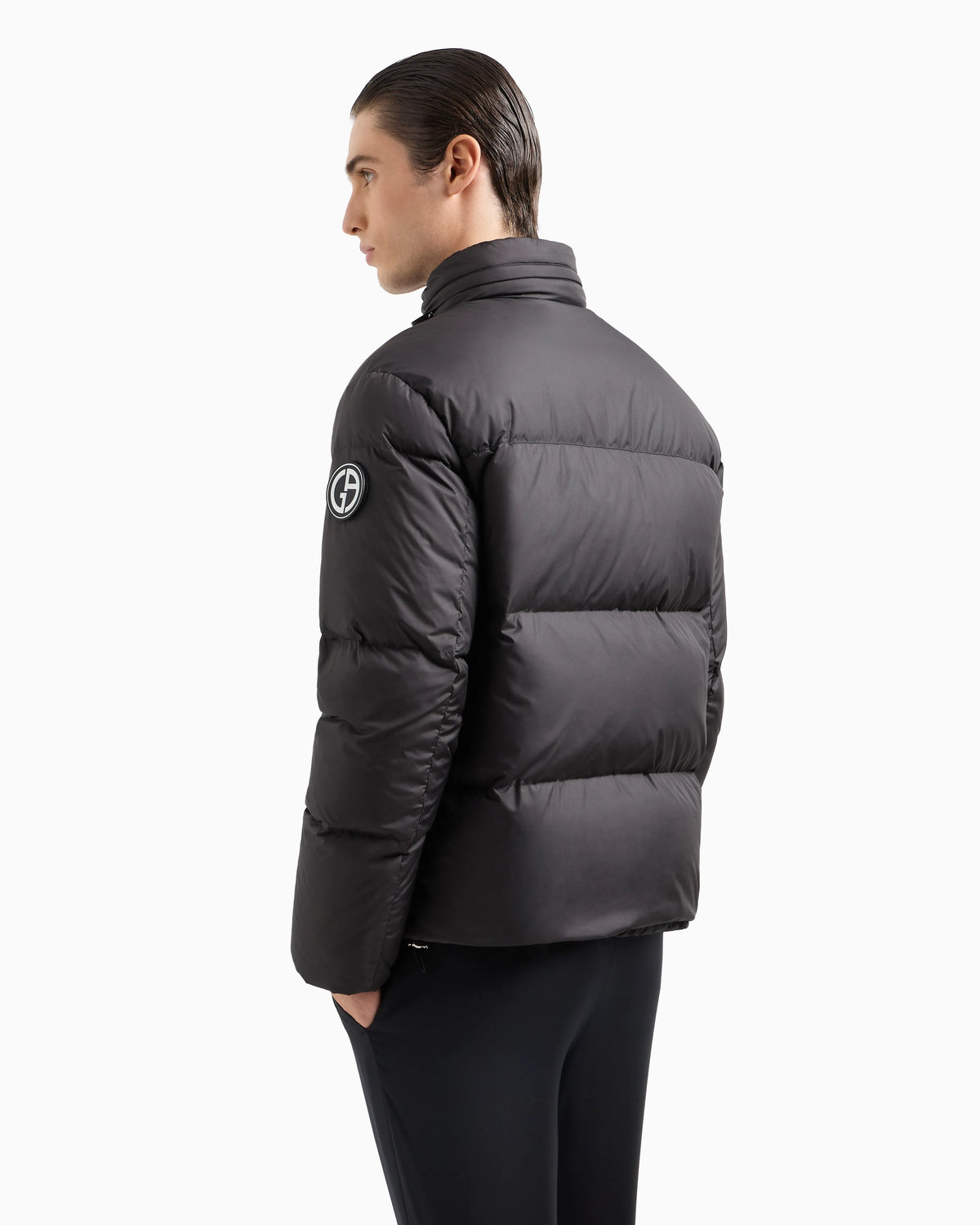Bomber jacket with goose-down padding ASV