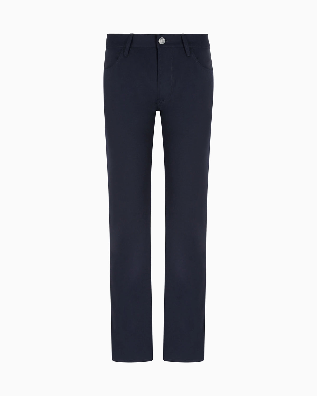 Five-pocket, regular-fit, virgin-wool trousers