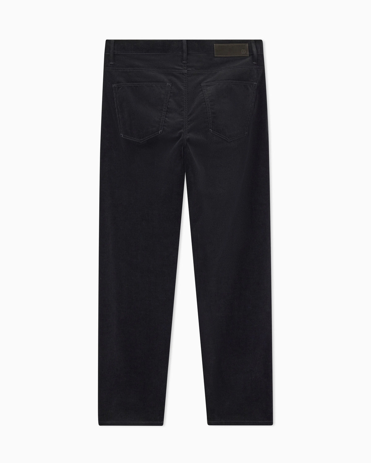 Regular-fit, five-pocket trousers in ribbed cotton and cashmere