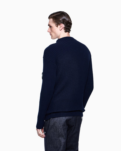 Cashmere jumper with detachable sleeves from