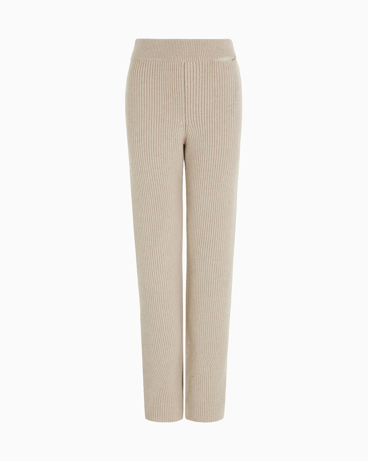 Giorgio Armani Neve ribbed cashmere trousers