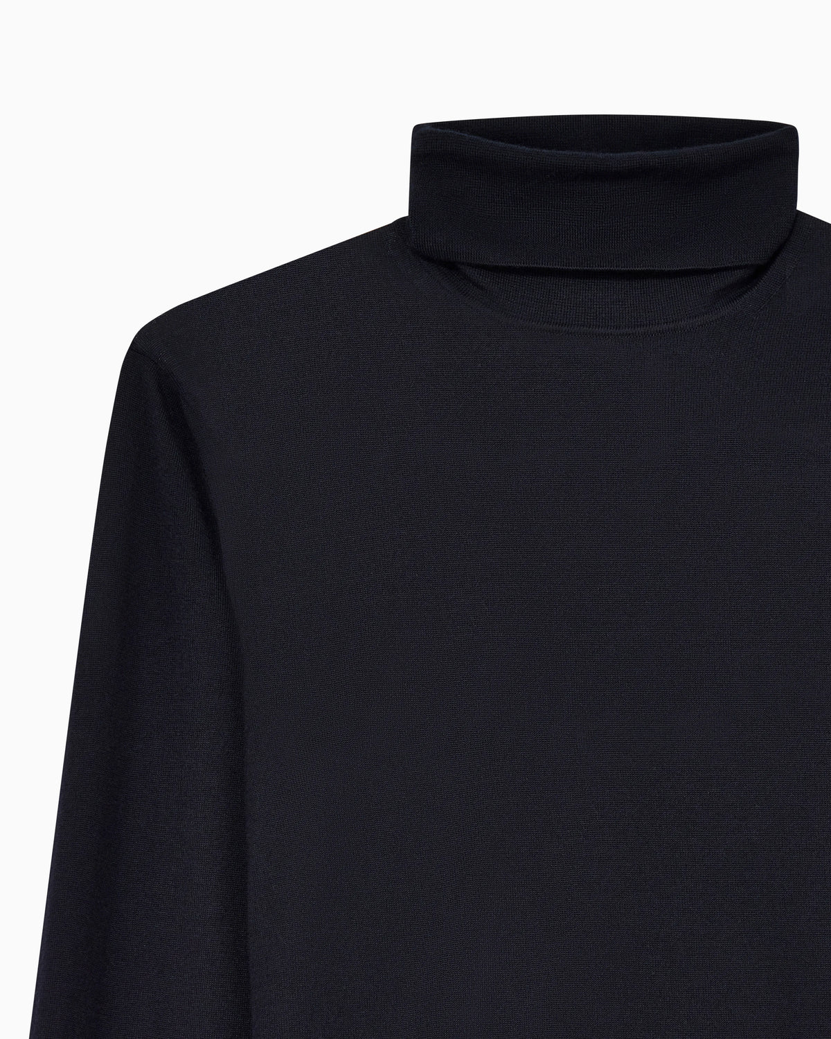 Cashmere mock-neck jumper
