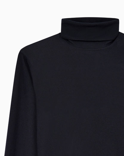 Cashmere mock-neck jumper